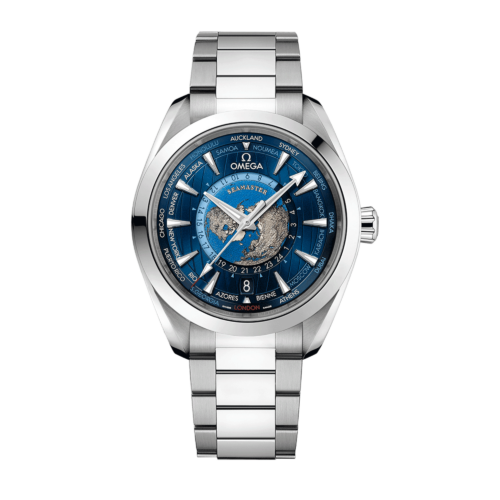 Seamaster Aqua Terra 150M Co-Axial Master Chronometer GMT Worldtimer 43 mm Worldtimer