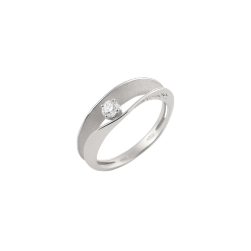 Ring Dune Assolo White ice