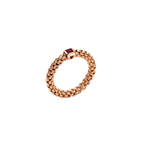 Flex'it Ring Souls mit rotem Rubin