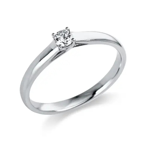 Ring 4er-Krappe 18 kt WG