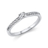 Material: weissgold – Ring 4er-Krappe 950 Pt Platin