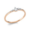 Material: rotgold-weissgold – Ring 18 kt GG