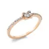 Material: rotgold – Ring 18 kt GG