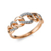 Material: rotgold – Ring 18 kt GG