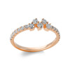 Material: rotgold – Ring 18 kt GG