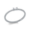 Material: weissgold – Ring 18 kt GG