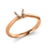 Material: rotgold – Ring 4er-Krappe 18 kt RG