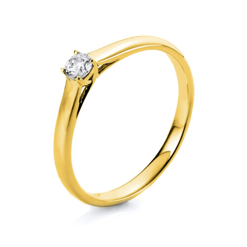 Ring 4er-Krappe 18 kt GG