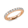 Material: rotgold – Ring 4er-Krappe 18 kt RG, Flex-Band, variabel