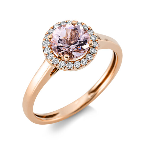 Ring 4er-Krappe 18 kt RG