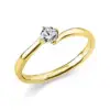 Material: gelbgold – Ring 4er-Krappe 14 kt GG