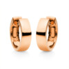 Material: rotgold – Creolen 14 kt RG, poliert