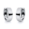 Material: weissgold – Creolen 14 kt RG, poliert