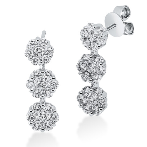 Ohrschmuck 18 kt WG