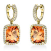 Material: gelbgold – Ring 18 kt GG, Fassung rhodiniert