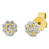 Material: gelbgold – Ohrstecker 18 kt GG