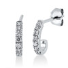 Material: weissgold – Ohrstecker 18 kt RG