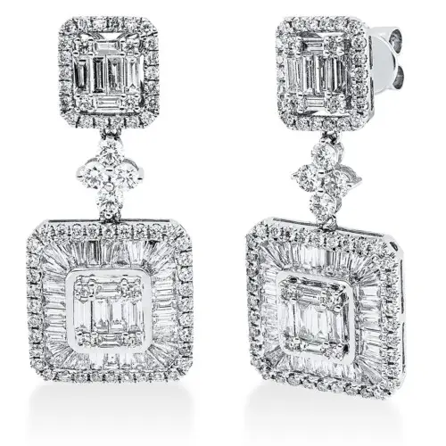 Ohrschmuck 18 kt WG