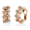 Material: rotgold – Ohrschmuck 18 kt GG