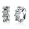 Material: weissgold – Ohrschmuck 18 kt GG