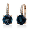 Material: rotgold – Ohrschmuck 4er-Krappe 18 kt RG