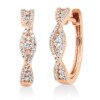 Material: rotgold – Creolen 18 kt RG