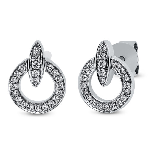 Ohrstecker 18 kt WG