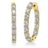 Material: gelbgold – Creolen 18 kt GG
