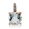 Material: rotgold – Ohrhänger 18 kt WG