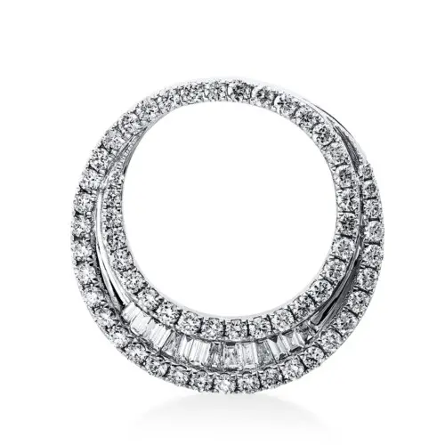 Anhänger 18 kt WG Kreis