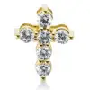 Material: gelbgold – Anhänger 18 kt GG Kreuz