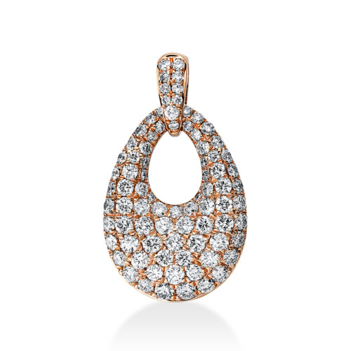 Anhänger 18 kt RG, mit Öse