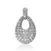 Material: weissgold – Anhänger 18 kt RG, mit Öse