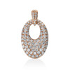 Material: rotgold – Anhänger 18 kt GG, mit Öse