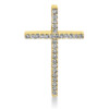 Material: gelbgold – Anhänger 18 kt GG Kreuz