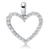 Material: weissgold – Anhänger 18 kt GG