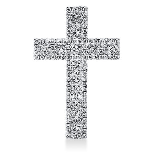 Anhänger 18 kt WG Kreuz
