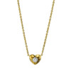 Material: gelbgold – Collier 18 kt GG Herz