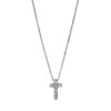 Material: weissgold – Collier 18 kt GG kreuz