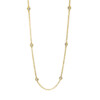 Material: gelbgold – Collier Zarge 18 kt GG, mit ZÖ 40 cm