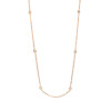 Material: rotgold – Collier 18 kt GG, mit ZÖ 42.5 cm