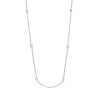 Material: weissgold – Collier 18 kt GG, mit ZÖ 42.5 cm