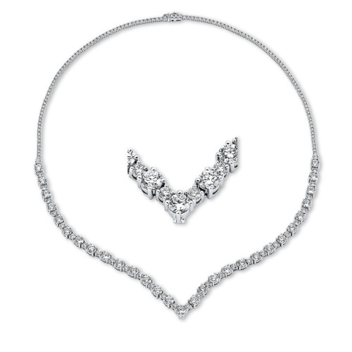 Collier 18 kt WG