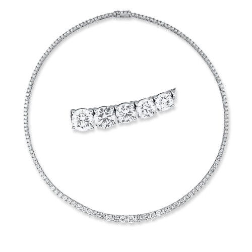 Collier 18 kt WG