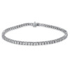 Material: platin – Armband 4er-Krappe 18 kt GG