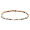 Material: rotgold-weissgold – Armband 4er-Krappe 18 kt GG+WG