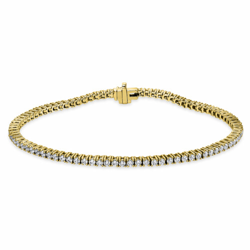 Armband 4er-Krappe 14 kt GG