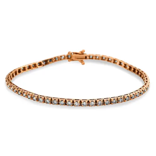 Armband 4er-Krappe 18 kt RG