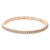 Material: rotgold – Armband 4er-Krappe 18 kt GG, Flex-Band, variabel
