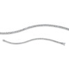 Material: weissgold – Armband 18 kt GG+WG